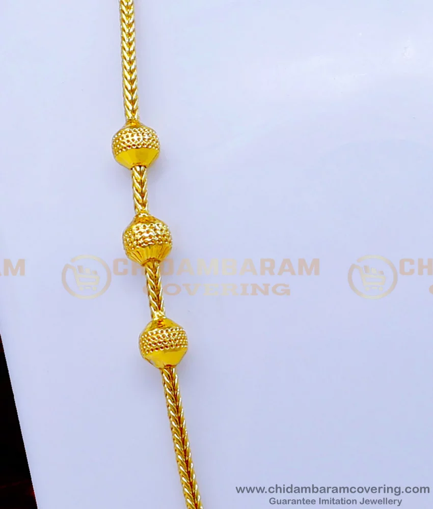 Gold on sale mugappu chain